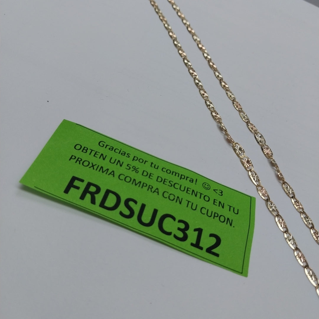 CADENA GUCHI 14K 55 CM 7.4 GR (NUEVO)