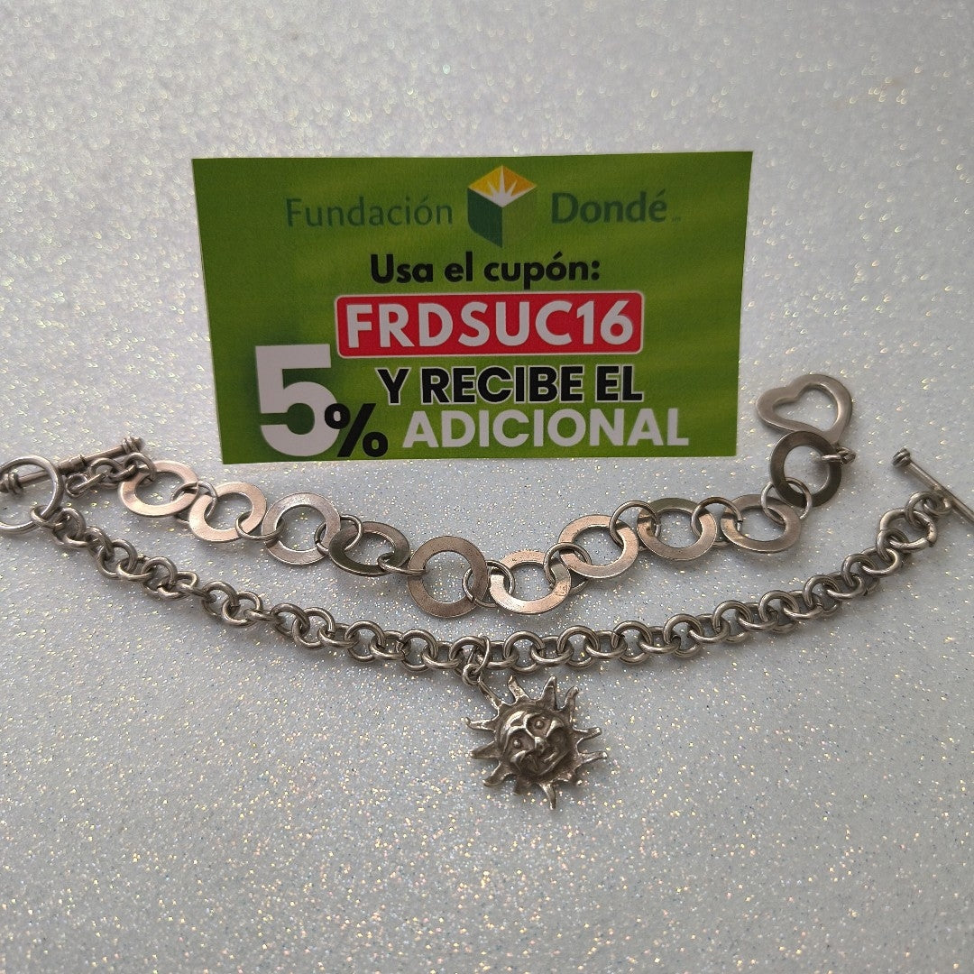 PULSERA PLATA 26,60 GRMS (SEMINUEVO)