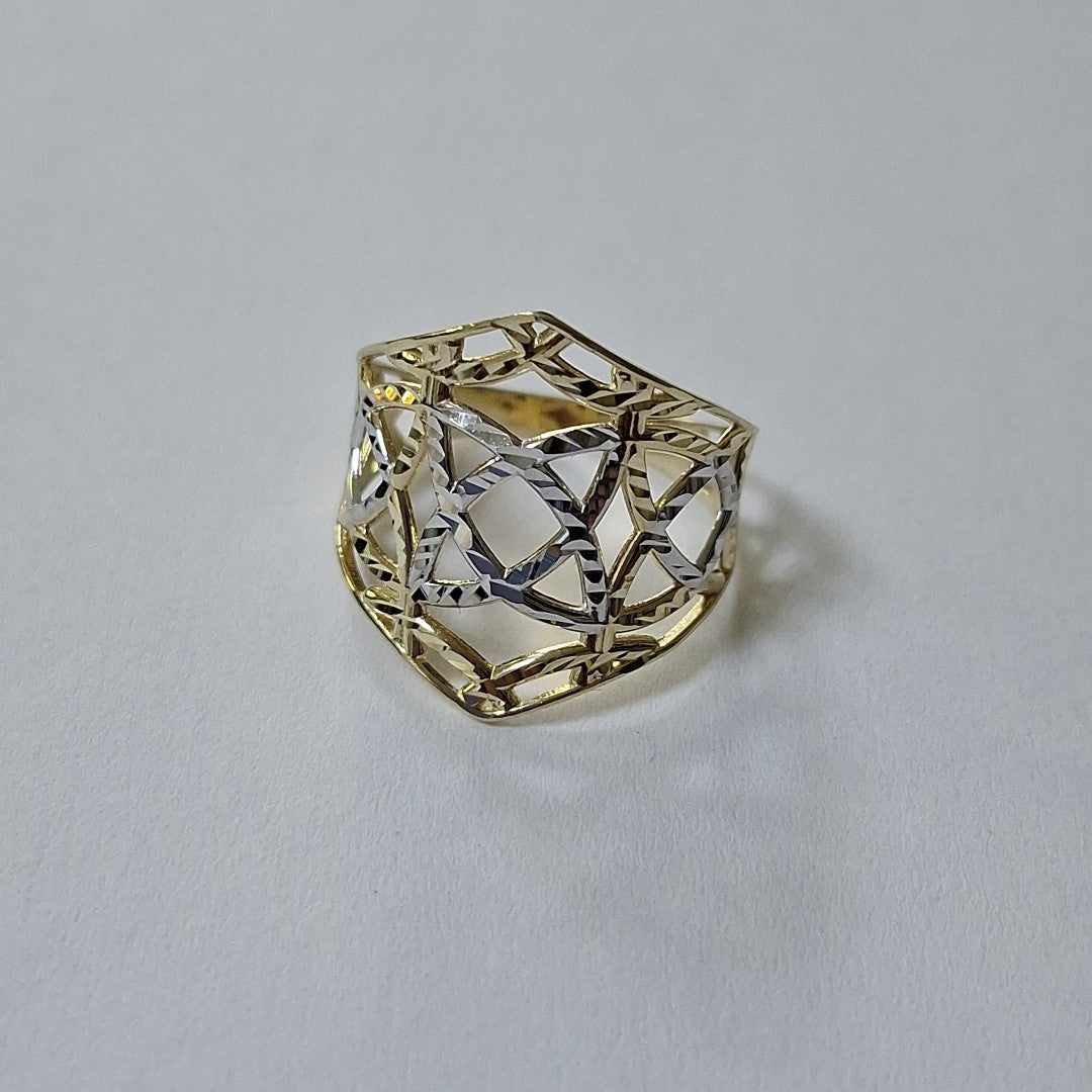 ANILLOS CON ESTRELLA CELTA 14K TALLA 6.5 2.2 GR (NUEVO)