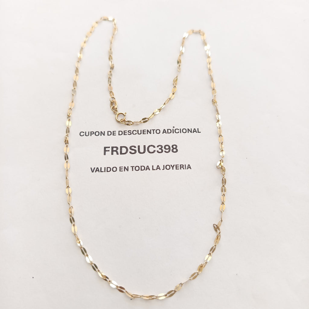 CADENA ORO 10 K 1,90 GRMS (SEMINUEVO)