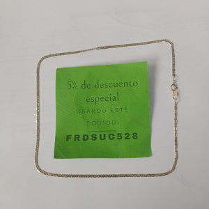 CADENA ORO 10 K 2.5 GRMS (SEMINUEVO)