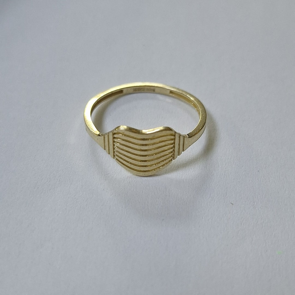 ANILLOS CORAZON 14K TALLA 8 1.8 GR (NUEVO)