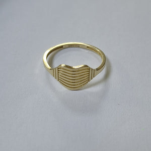 ANILLOS CORAZON 14K TALLA 8 1.8 GR (NUEVO)