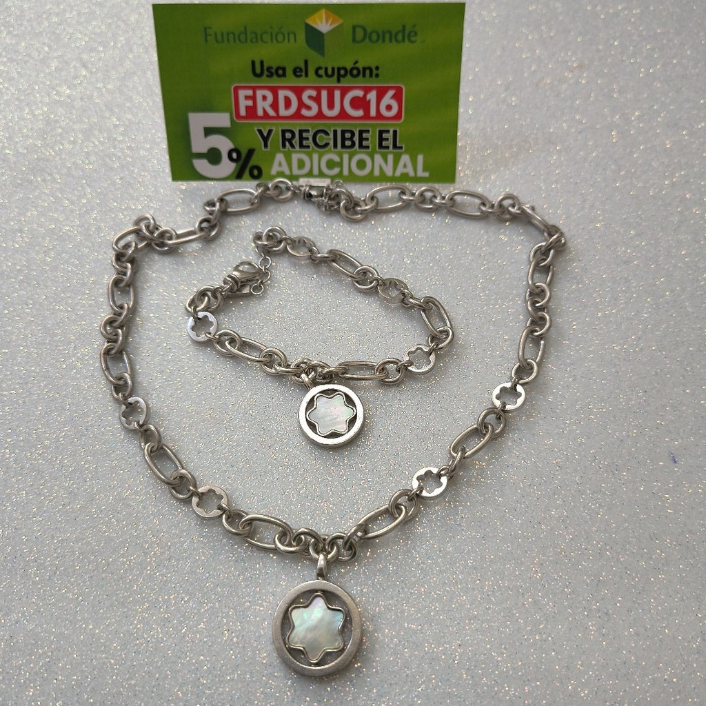 CADENA, PULSERA PLATA 69 GRMS (SEMINUEVO)