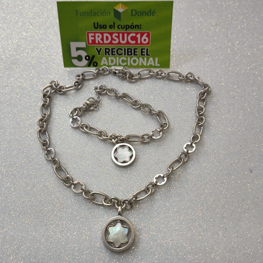 CADENA, PULSERA PLATA 69 GRMS (SEMINUEVO)