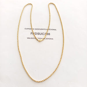 CADENA ORO 10 K 2.7 GRMS (SEMINUEVO)