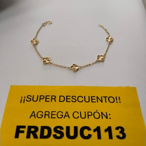 PULSERA ESPECIAL 14K 18 CM 2.9 GR (NUEVO)