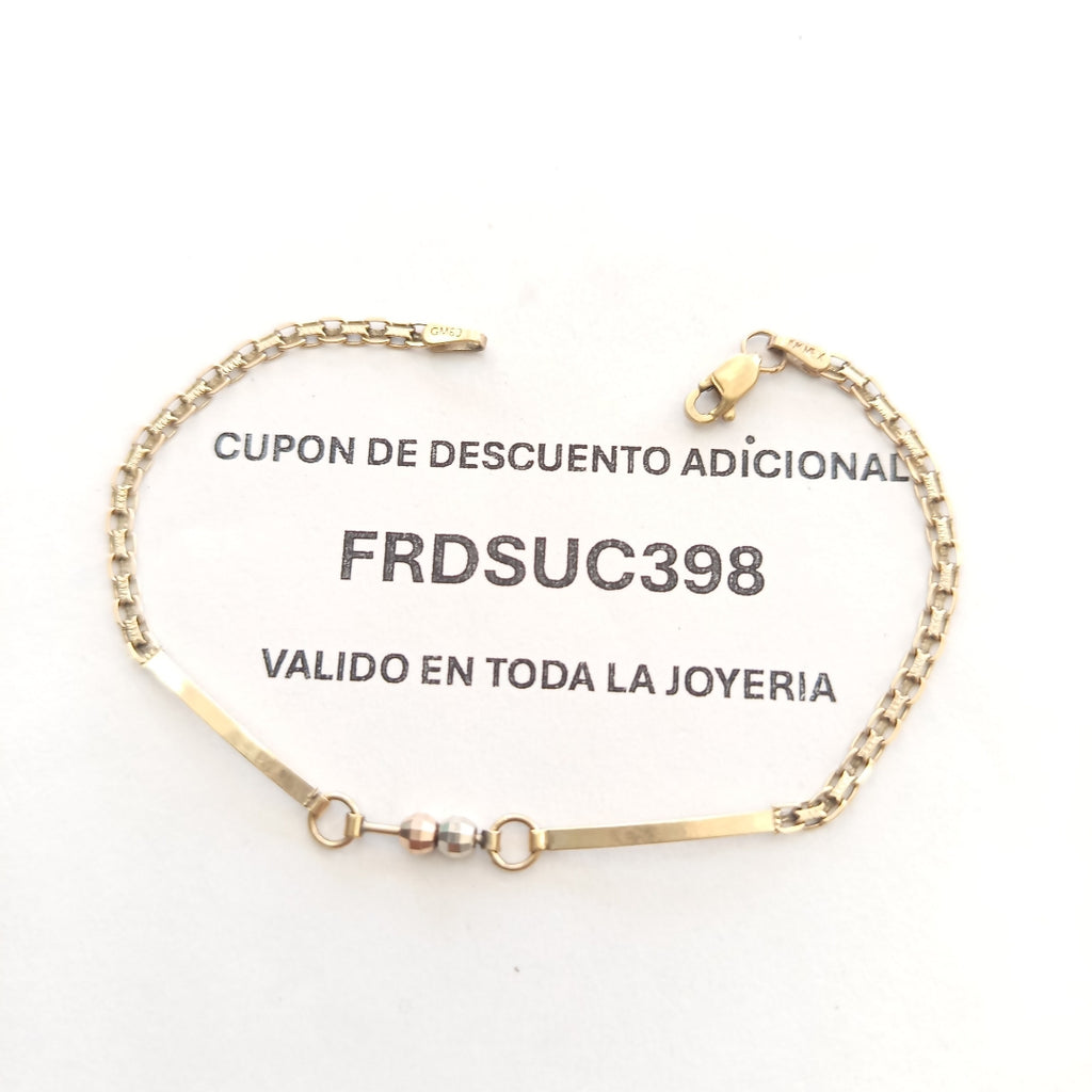 PULSERA ORO 10 K 2.3 GRMS (SEMINUEVO)