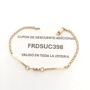 PULSERA ORO 10 K 2.3 GRMS (SEMINUEVO)