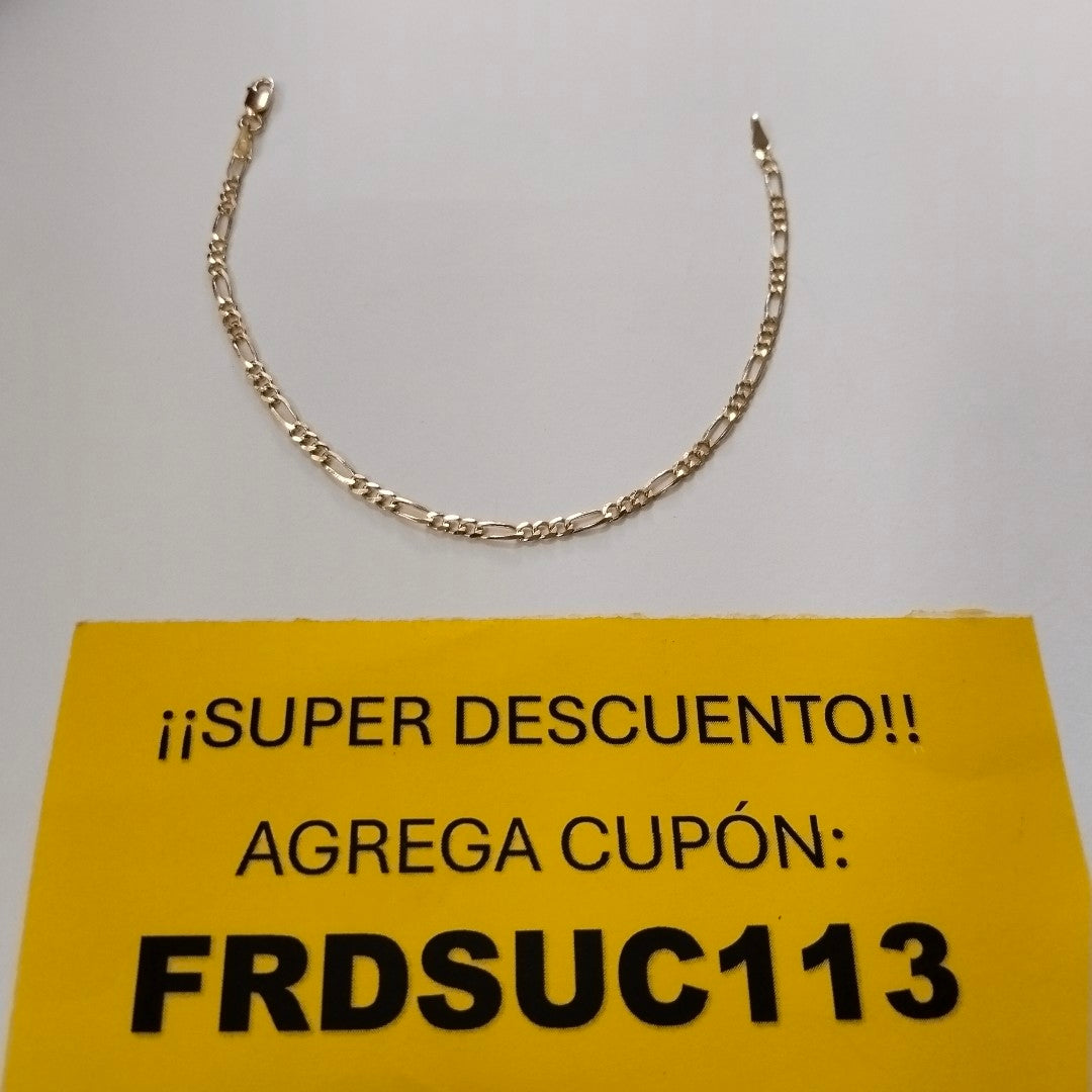 PULSERA 3X1 14K 18 CM 1.9 GR (NUEVO)