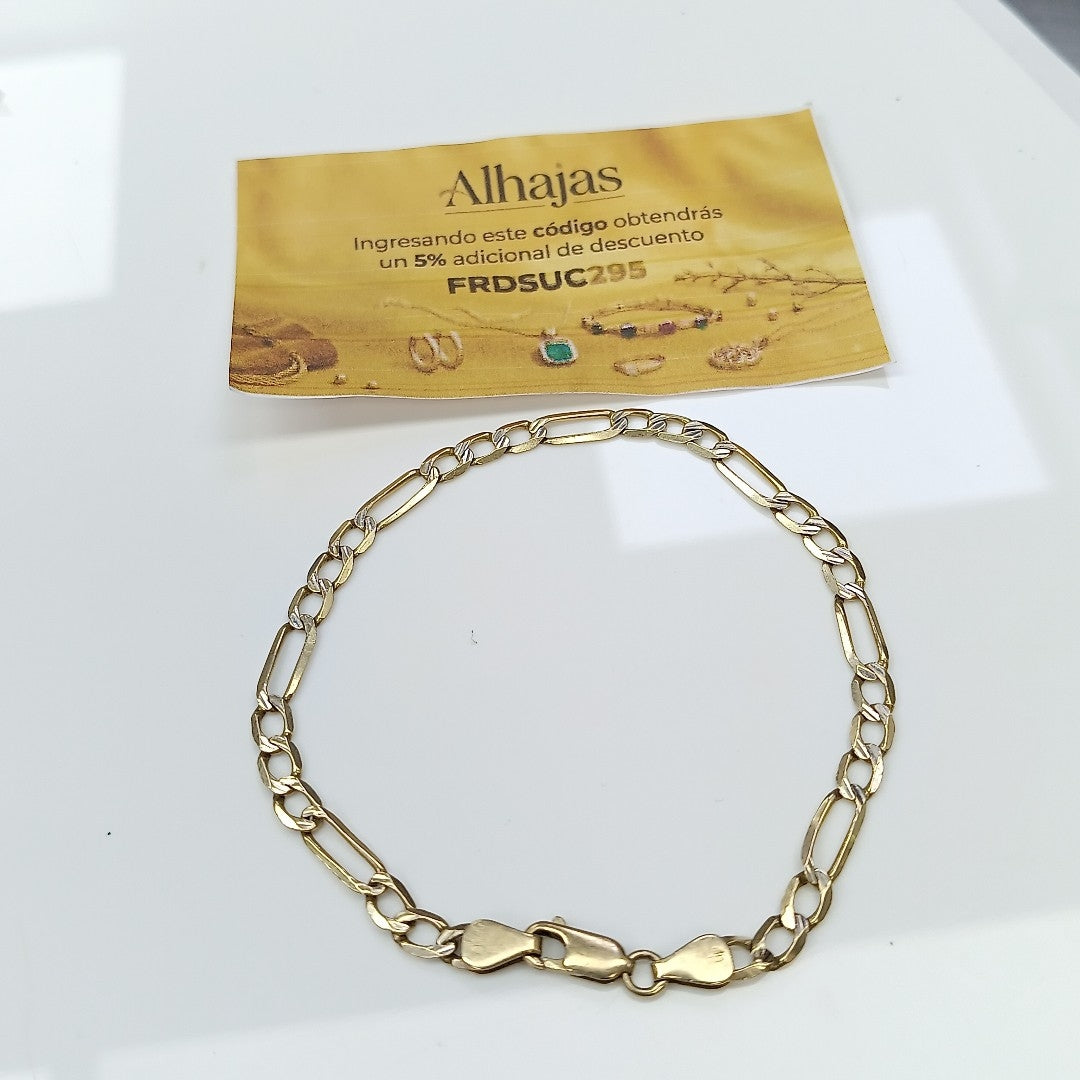 PULSERA ORO 10 K 4.9 GRMS (SEMINUEVO)