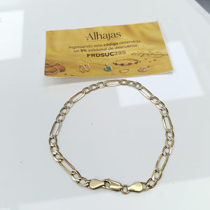PULSERA ORO 10 K 4.9 GRMS (SEMINUEVO)