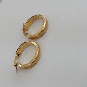 ARRACADAS PAR ORO 14 K 1.8 GRMS (SEMINUEVO)