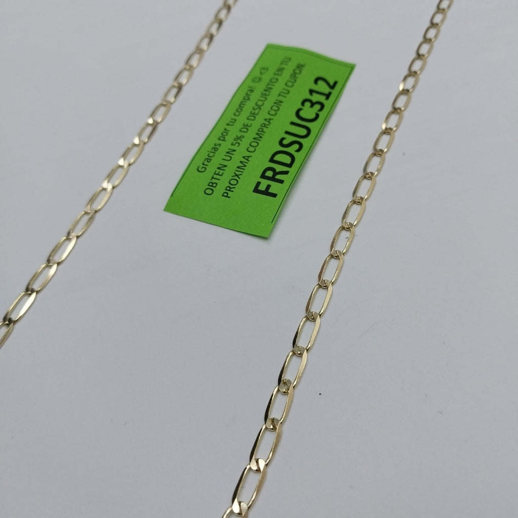 CADENA ESLABON 14K 60 CM 11.7 GR (NUEVO)