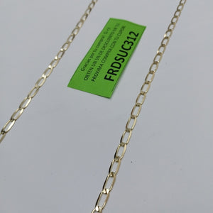 CADENA ESLABON 14K 60 CM 11.7 GR (NUEVO)