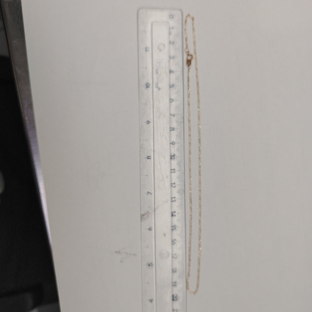 CADENA ORO, RODIADO 14 K 1.5 GRMS (SEMINUEVO)