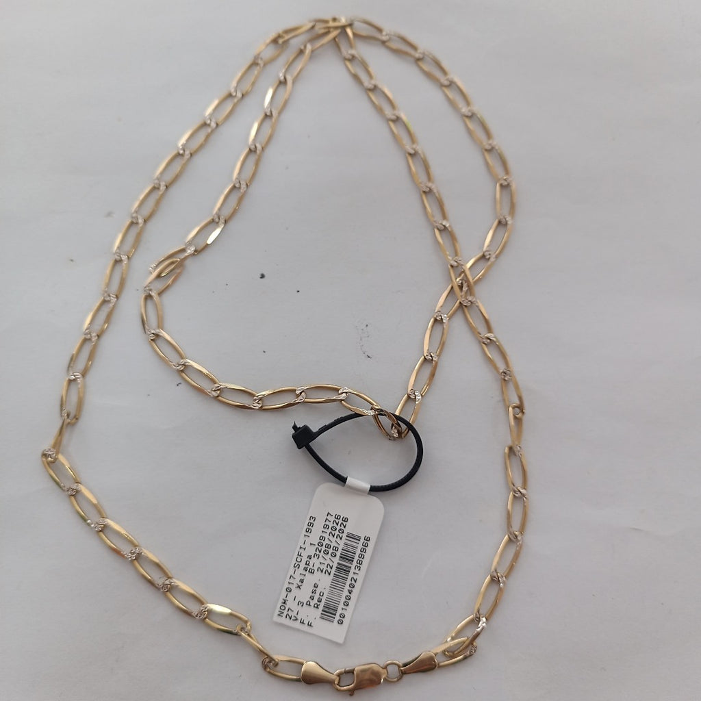CADENA ORO, RODIADO 14 K 16.6 GRMS (SEMINUEVO)