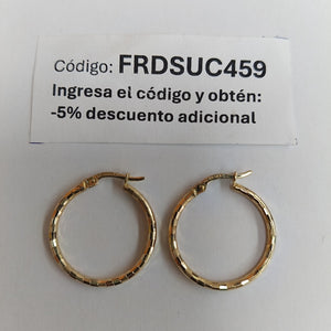 ARRACADAS ORO 14K 2 (NUEVO)