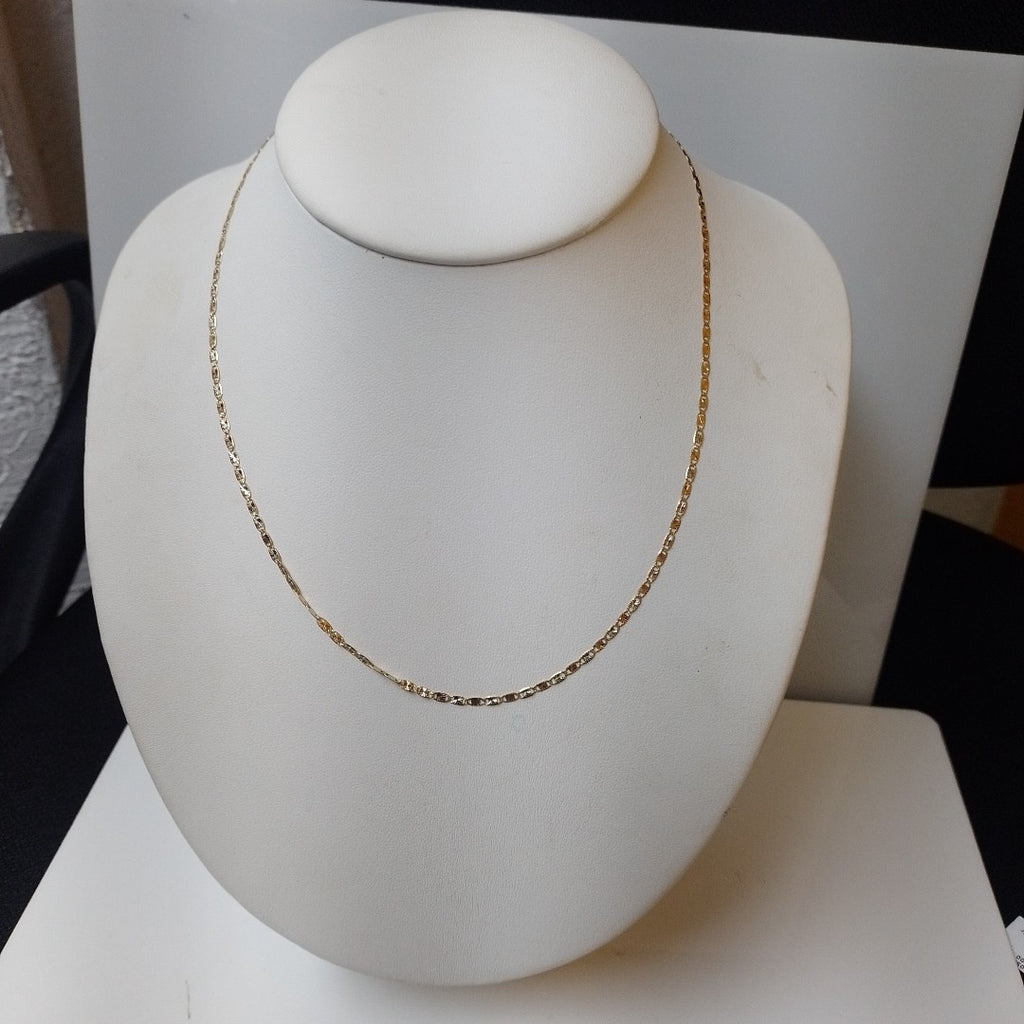CADENA ORO, ORO COMBINADO 14 K 2.2 GRMS (SEMINUEVO)
