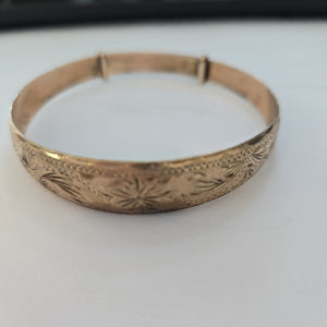 PULSERA RIGIDA ORO 8 K 9.4 GRMS (SEMINUEVO)