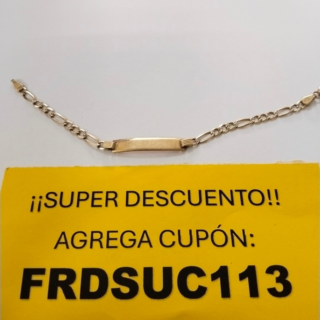 ESCLAVA ORO 14 K 3,10 GRMS (SEMINUEVO)