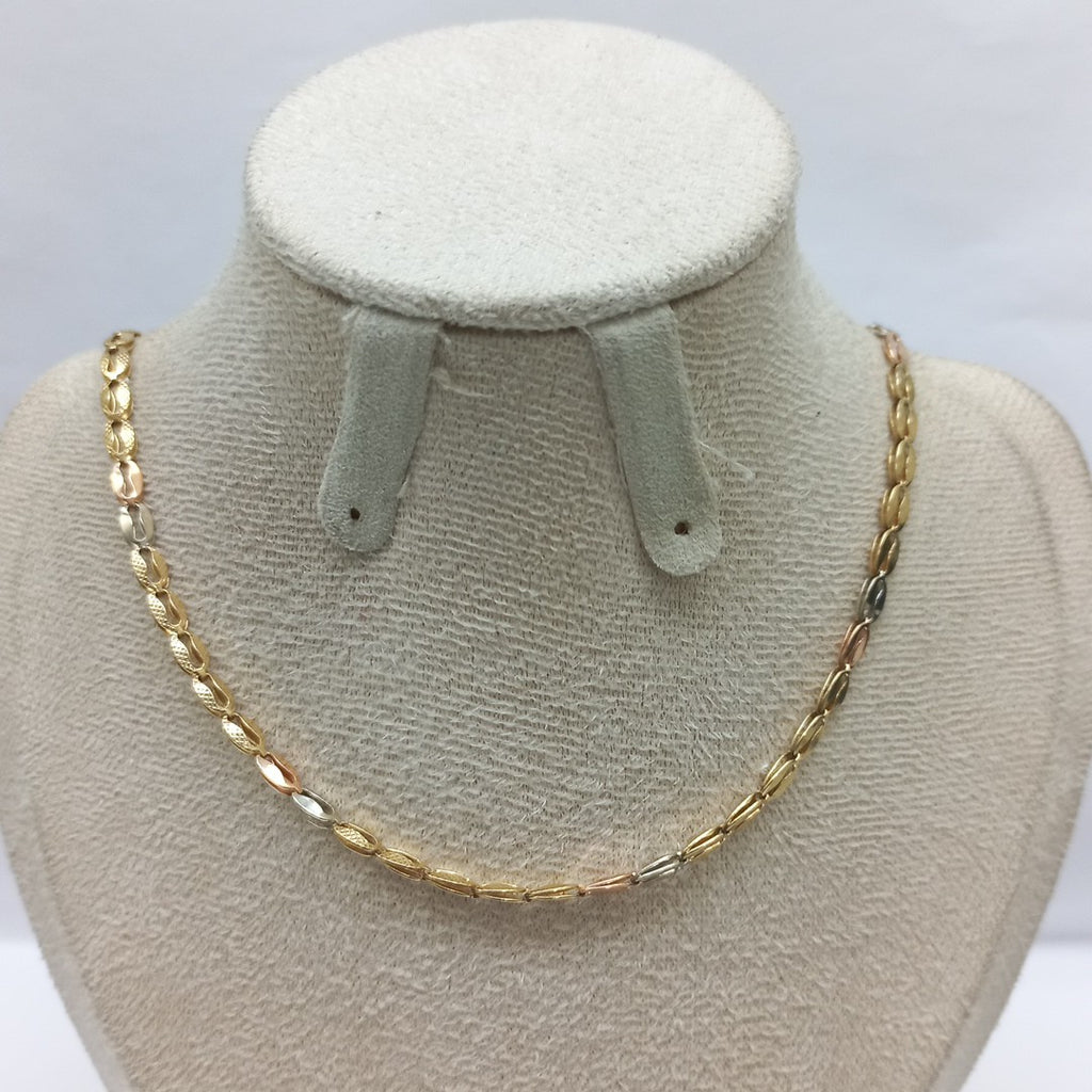 GARGANTILLA ORO,ORO COMBINADO 14 K 7,50 GRMS (SEMINUEVO)