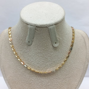 GARGANTILLA ORO,ORO COMBINADO 14 K 7,50 GRMS (SEMINUEVO)