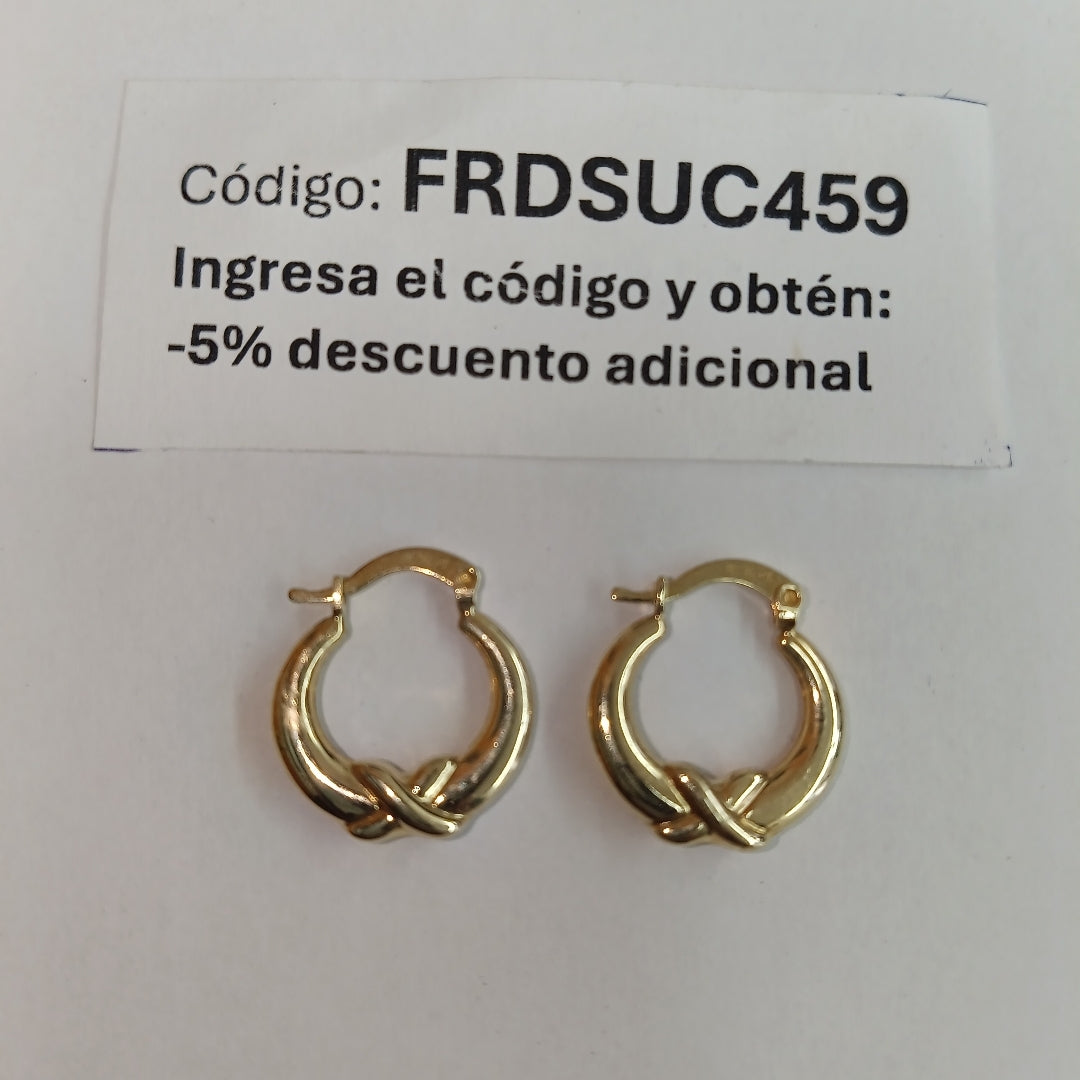 ARRACADAS ORO 14K 1.3 (NUEVO)