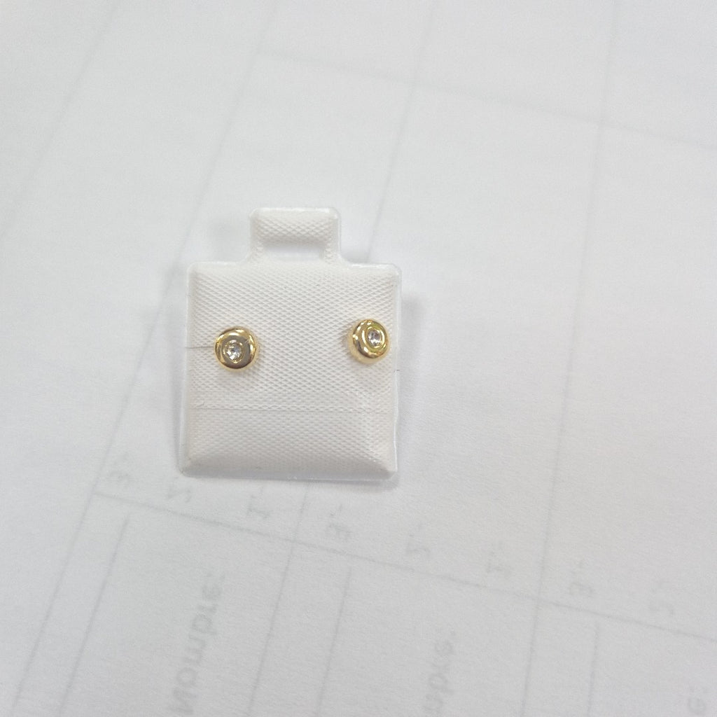 BROQUELES BROQUEL C CIRCONIA 14K 0.27 GR (NUEVO)