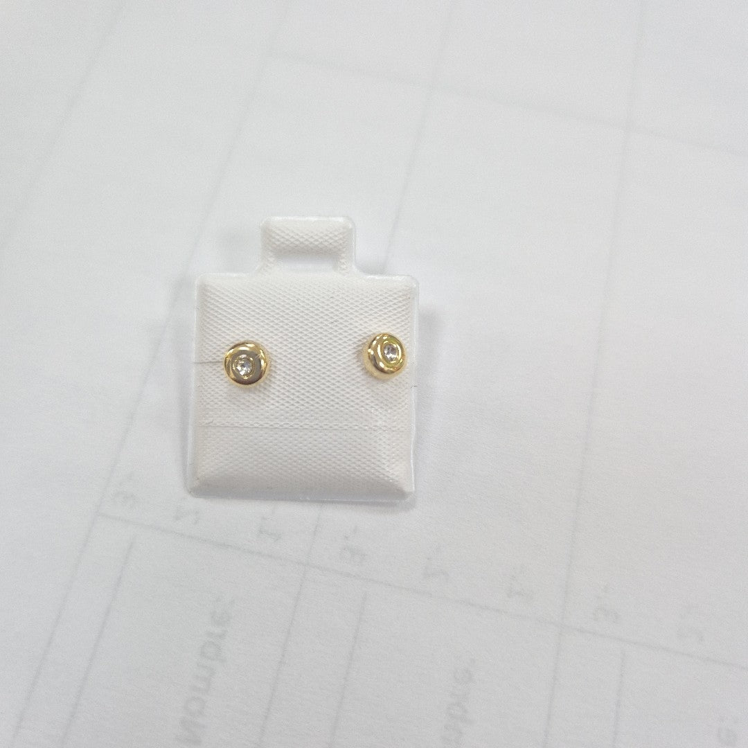 BROQUELES BROQUEL C CIRCONIA 14K 0.27 GR (NUEVO)