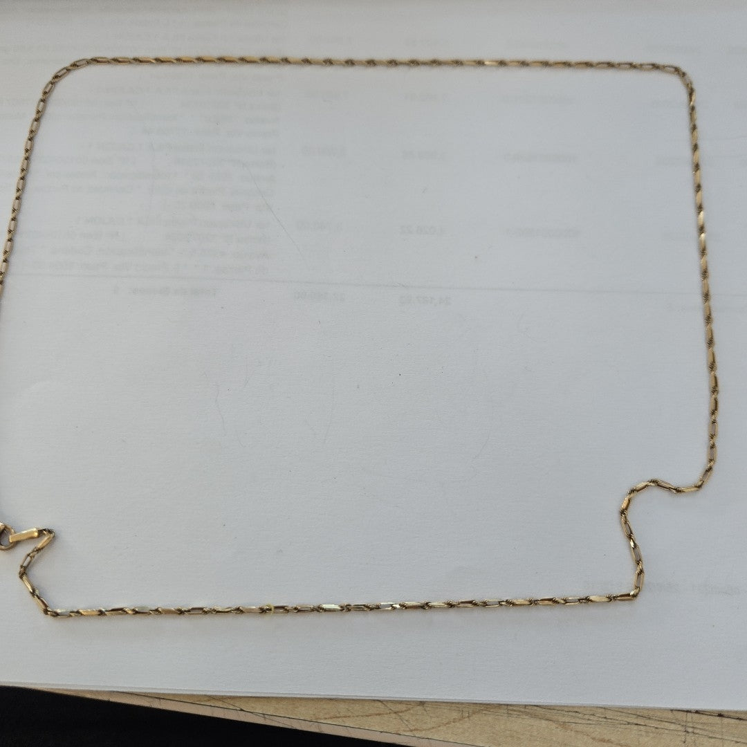 CADENA ORO 10 K 3,30 GRMS (SEMINUEVO)
