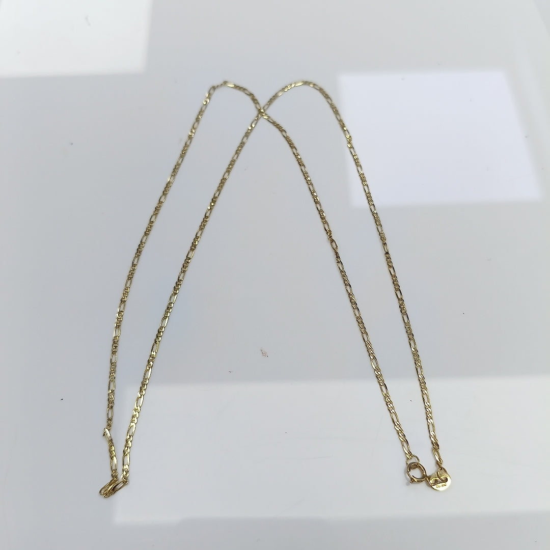 CADENAS CARTIER 3 1 AMARILLA ORO 14K 2.3 (NUEVO)