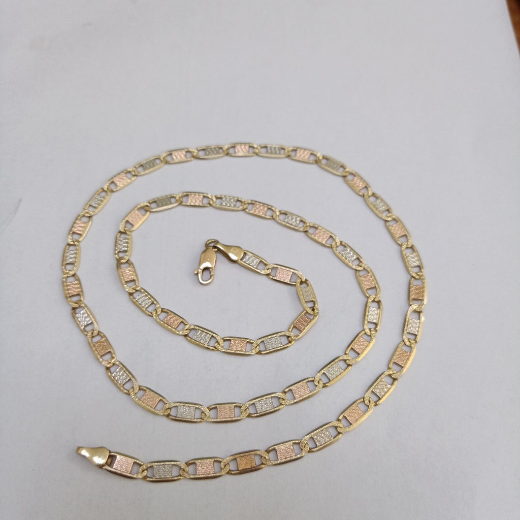CADENA ORO COMBINADO 14 K 15.1 GRMS (SEMINUEVO)