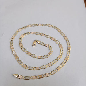CADENA ORO COMBINADO 14 K 15.1 GRMS (SEMINUEVO)