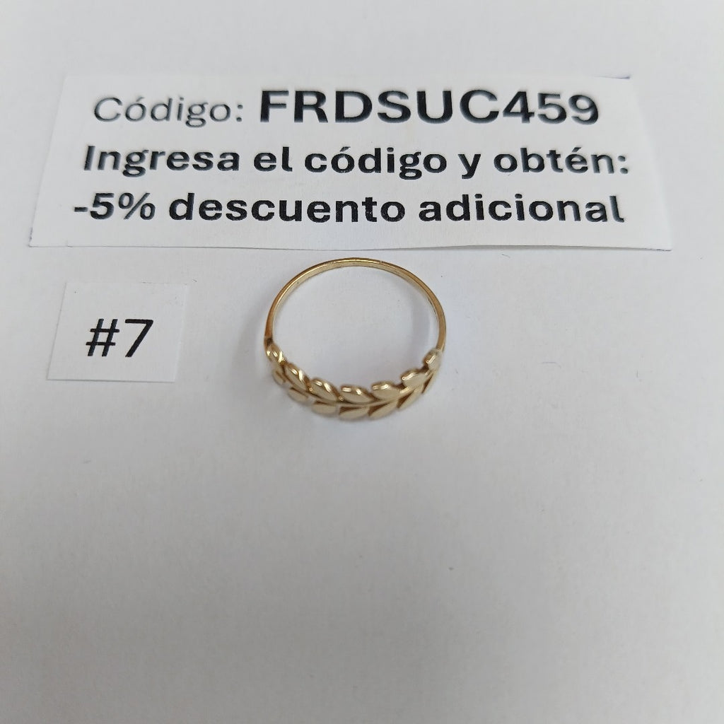 ANILLOS DAMA ORO 14K 1.3 (NUEVO)