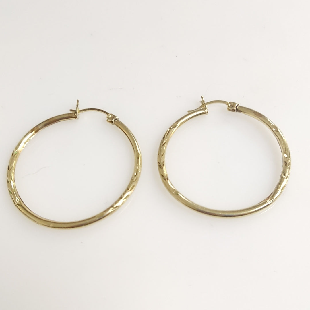 ARRACADAS PAR ORO 14 K 2,90 GRMS (SEMINUEVO)