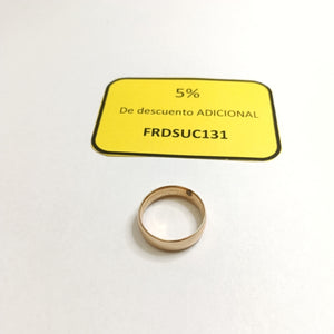 ARGOLLA ORO 14 K 6 GRMS (SEMINUEVO)