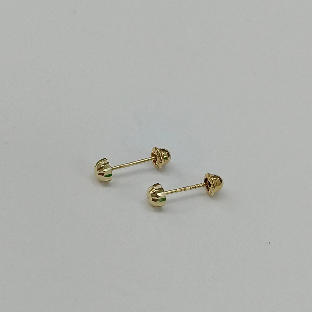 BROQUELES BROQUEL FIG HONGO 14K 0.17 GR (NUEVO)
