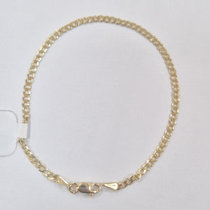 PULSERA BARBADA 14K 18 CM 2 GR (NUEVO)