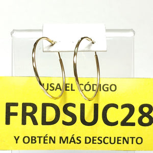 ARRACADAS PAR ORO 10 K 1.4 GRMS (SEMINUEVO)