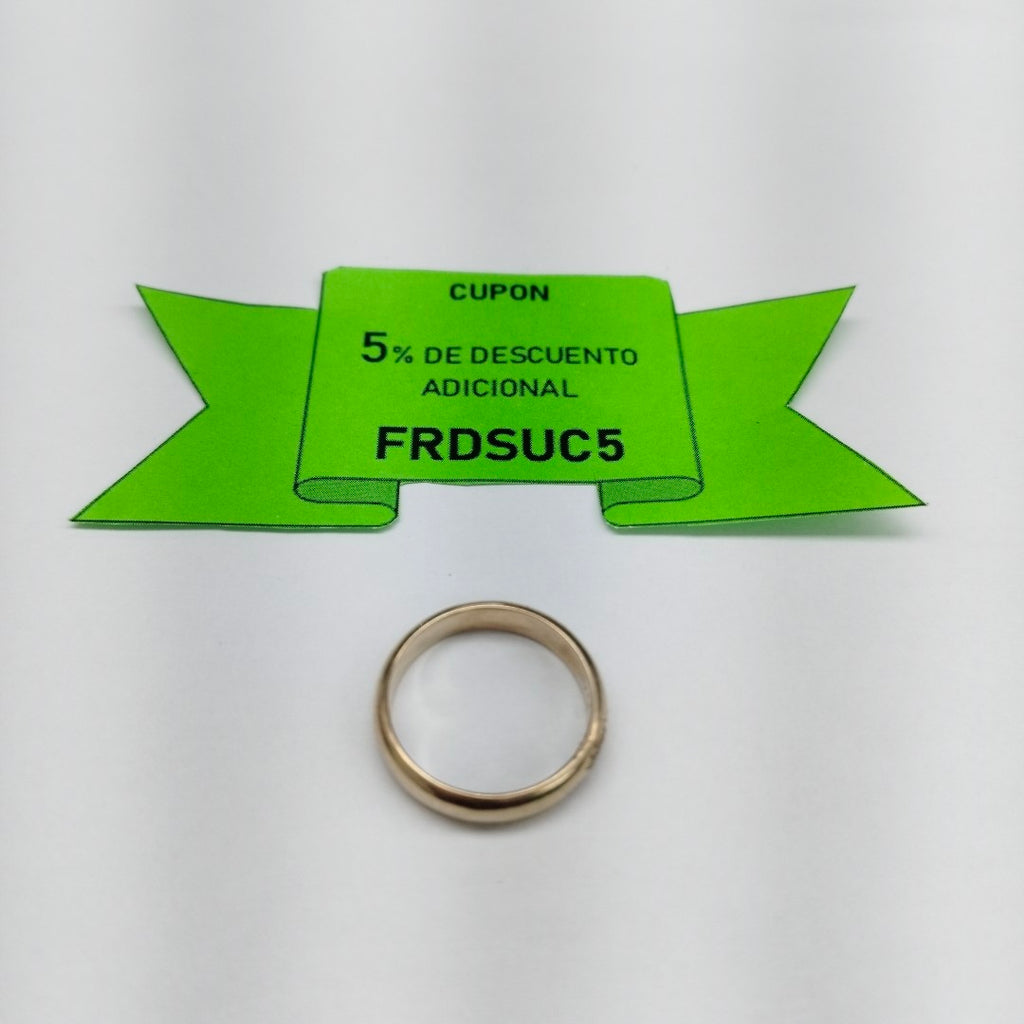 ARGOLLA ORO 8 K 3.8 GRMS (SEMINUEVO)