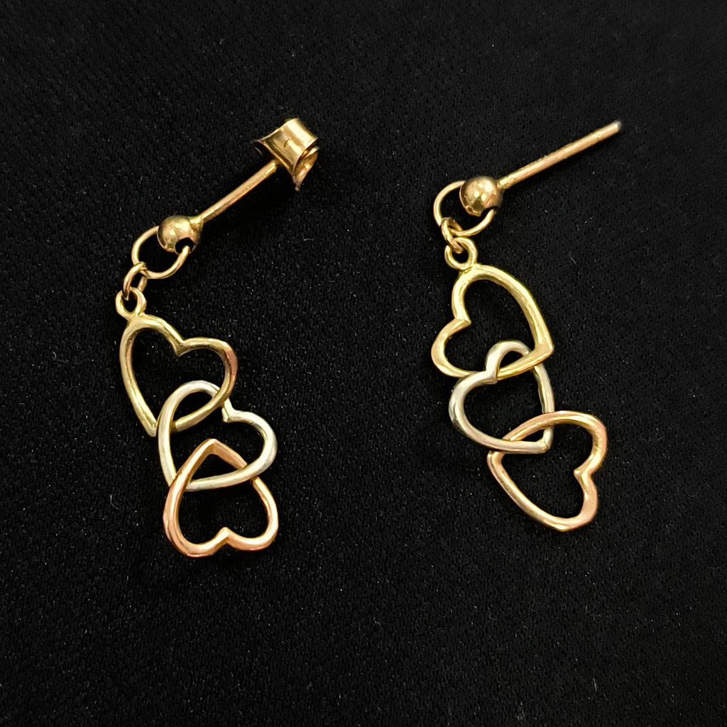 ARETES PAR ORO 10 K 1.9 GRMS (SEMINUEVO)