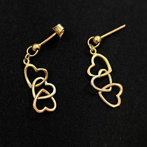 ARETES PAR ORO 10 K 1.9 GRMS (SEMINUEVO)