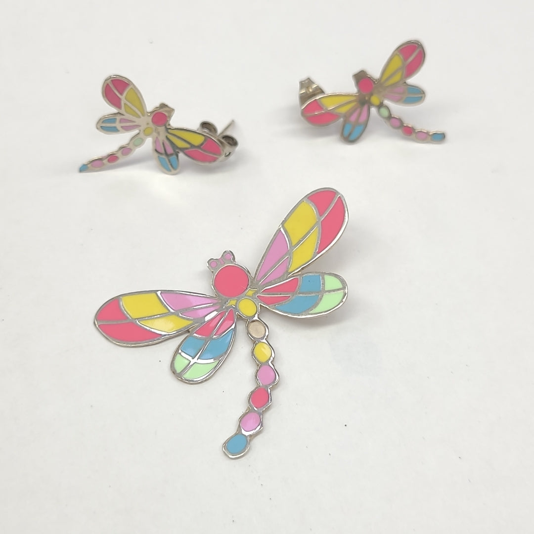 ARETES PAR,DIJE PLATA 3,90 GRMS (SEMINUEVO)