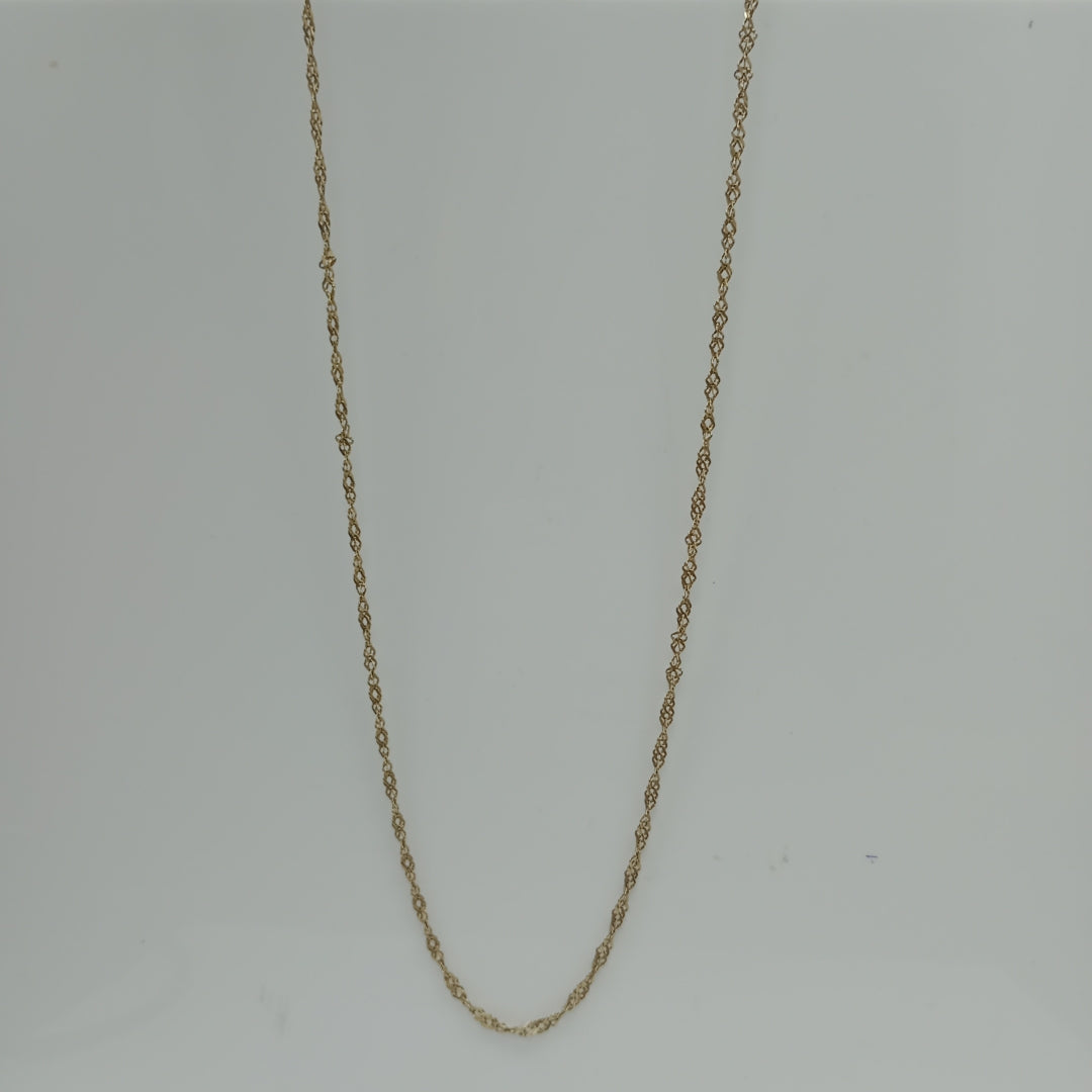 CADENA ORO 14 K 5,00 GRMS (SEMINUEVO)