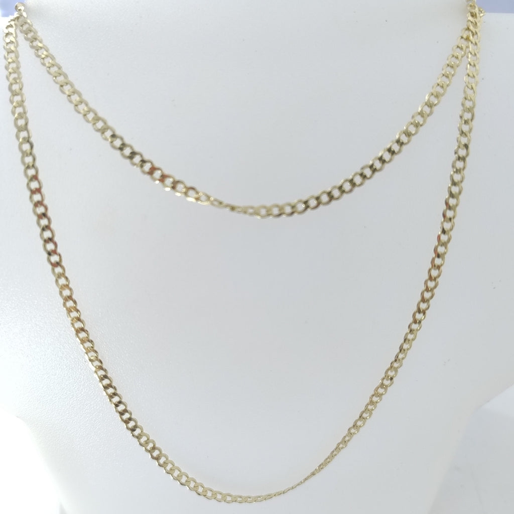 CADENA BARBADA 14K 55 CM 5.1 GR (NUEVO)