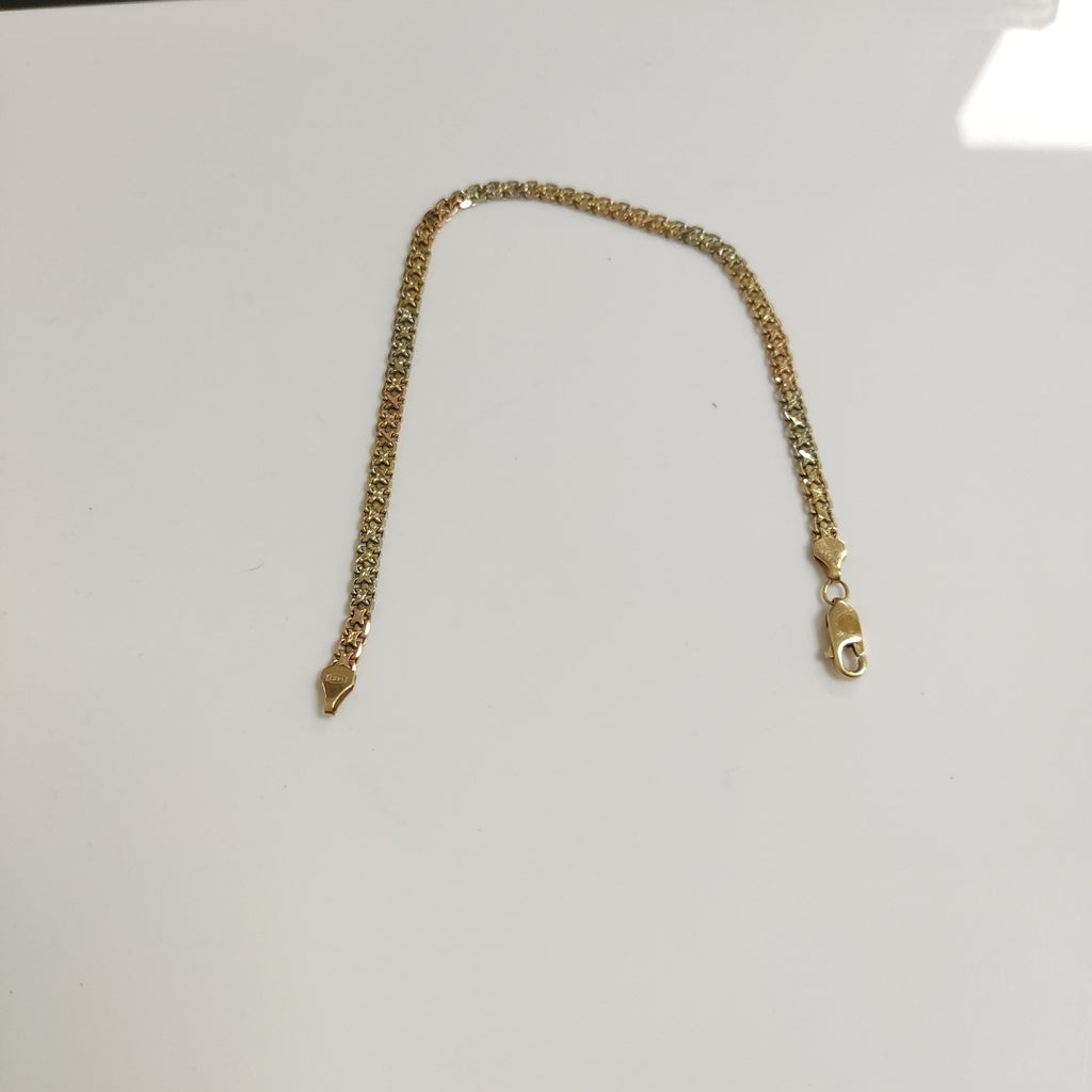 PULSERA ORO,ORO COMBINADO 10 K 5,90 GRMS (SEMINUEVO)
