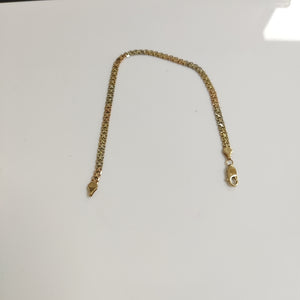 PULSERA ORO,ORO COMBINADO 10 K 5,90 GRMS (SEMINUEVO)