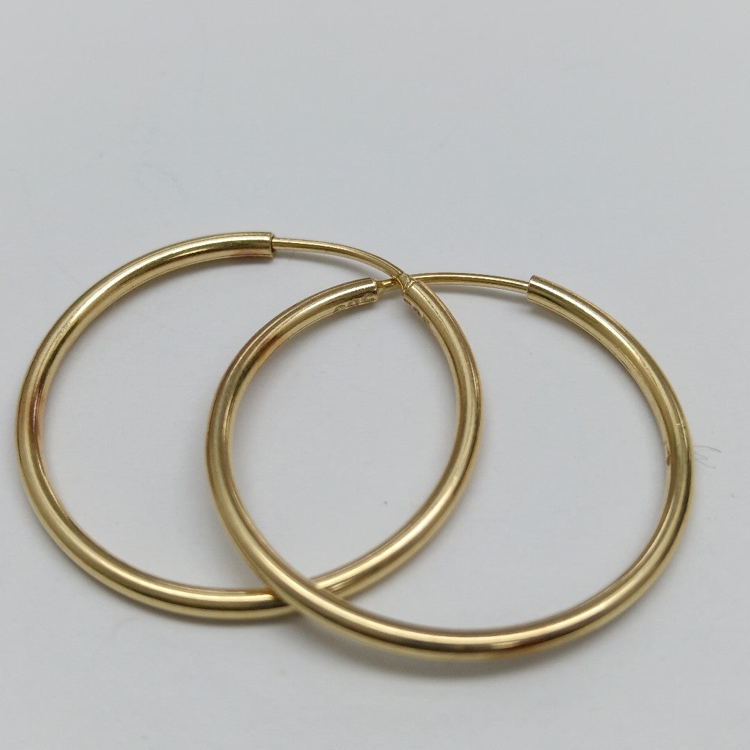 ARRACADAS PAR ORO 14 K 2,40 GRMS (SEMINUEVO)