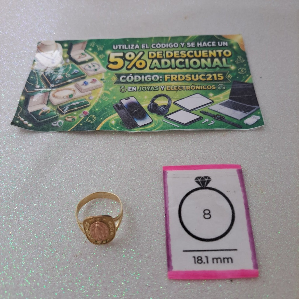 ANILLITO ORO 10 K 2.1 GRMS (SEMINUEVO)